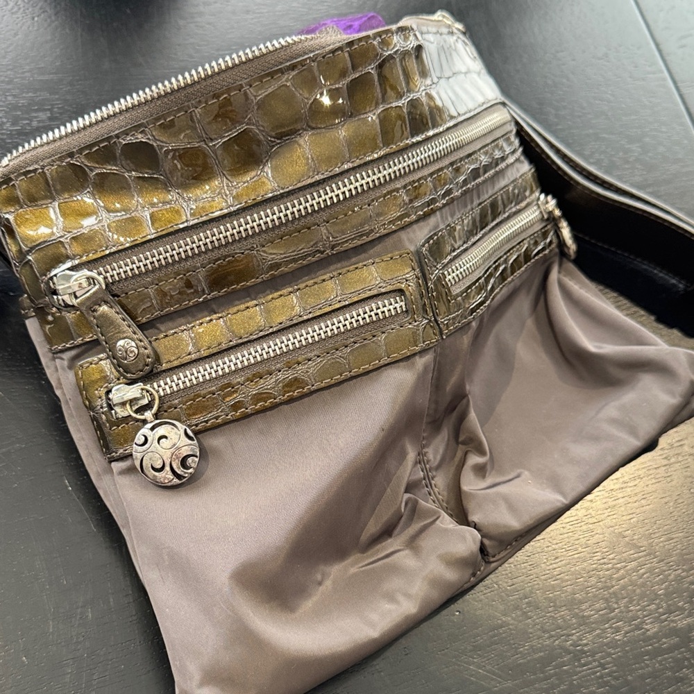 Brighton Grey Crossbody Bag